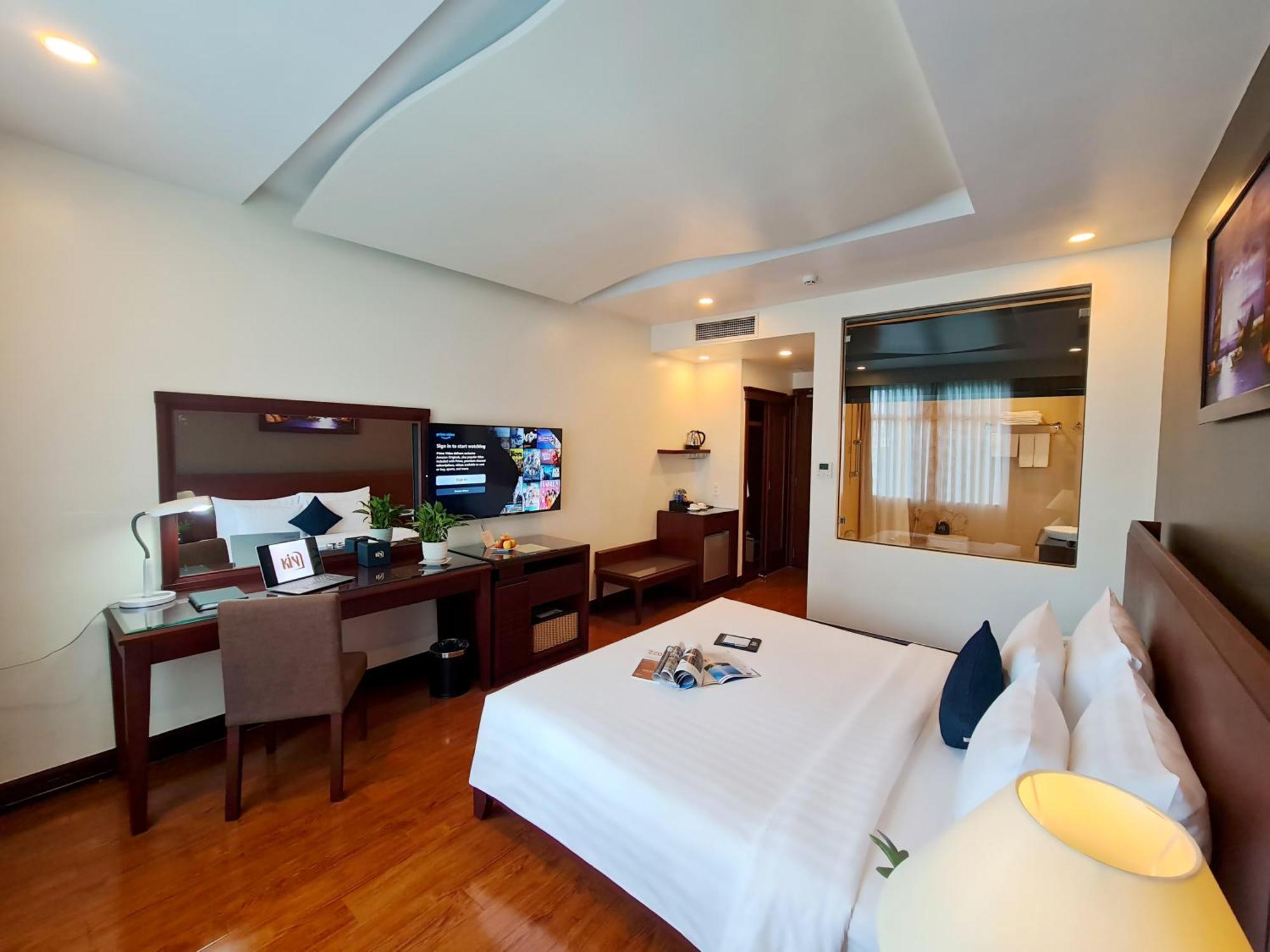 Kin Hotel Thi Sach Ho Şi Min Exterior foto
