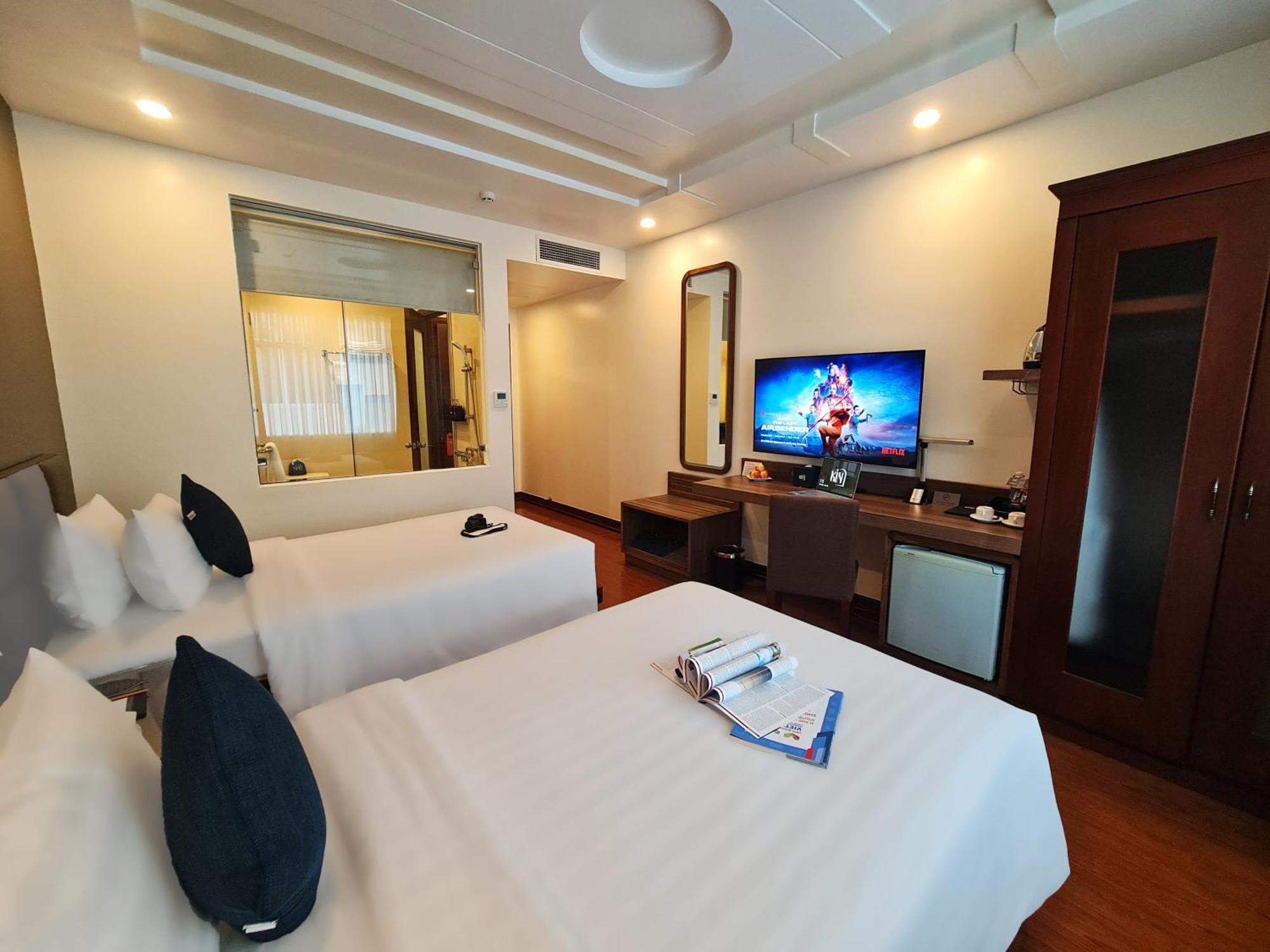 Kin Hotel Thi Sach Ho Şi Min Exterior foto